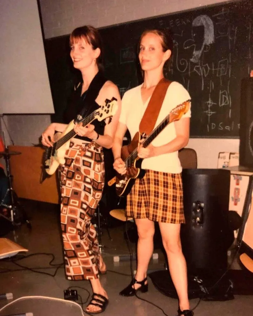 Maija Vilkkumaa ja Paula Herkman popjazzleiri 1997