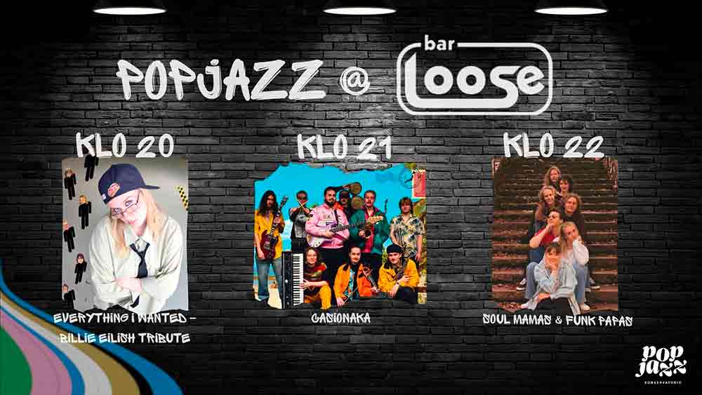 PopJazz @ Bar Loose, bändien kuvat