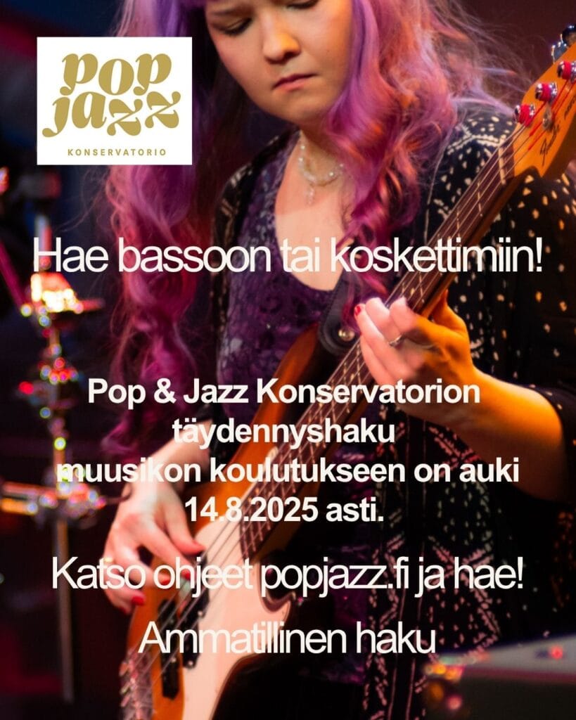 Complementary call for amm. somekuva 2025 Taydennyshaku amm. somekuva 2025