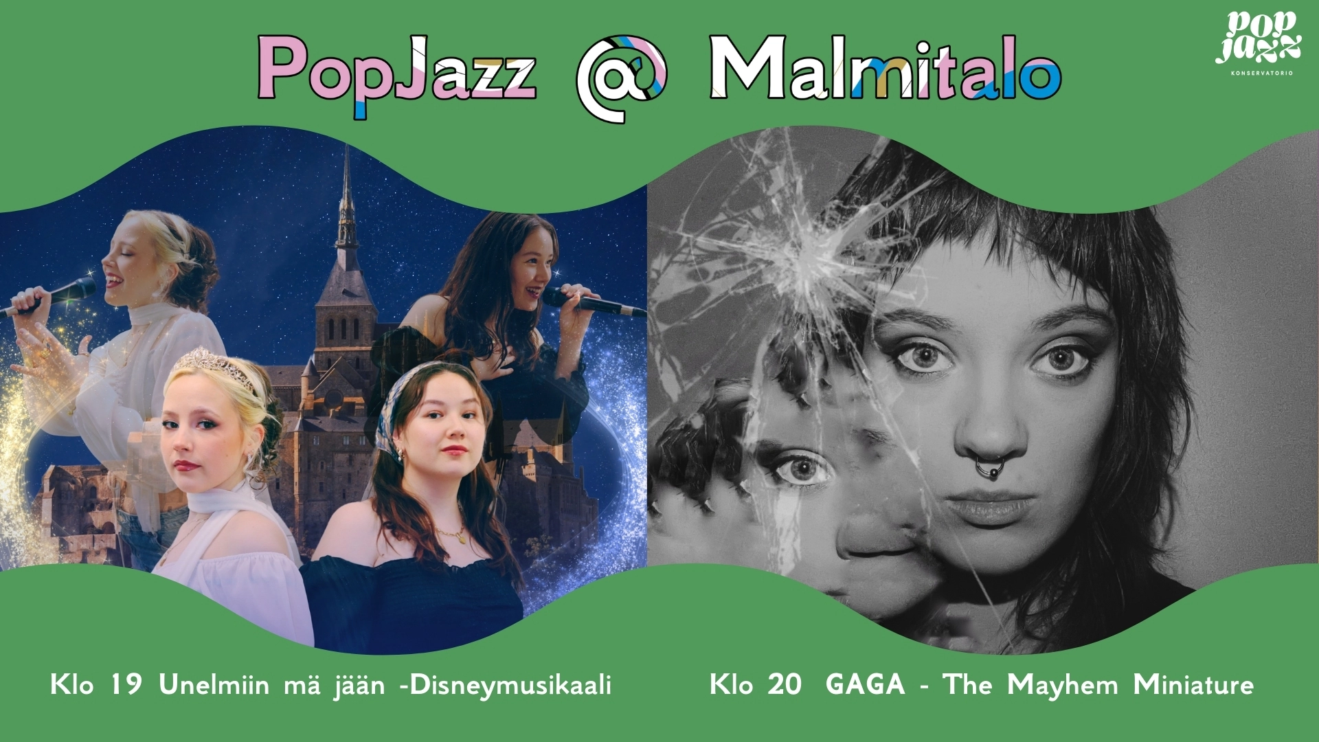 PopJazz @ Malmitalo, esiintyjien kuvat