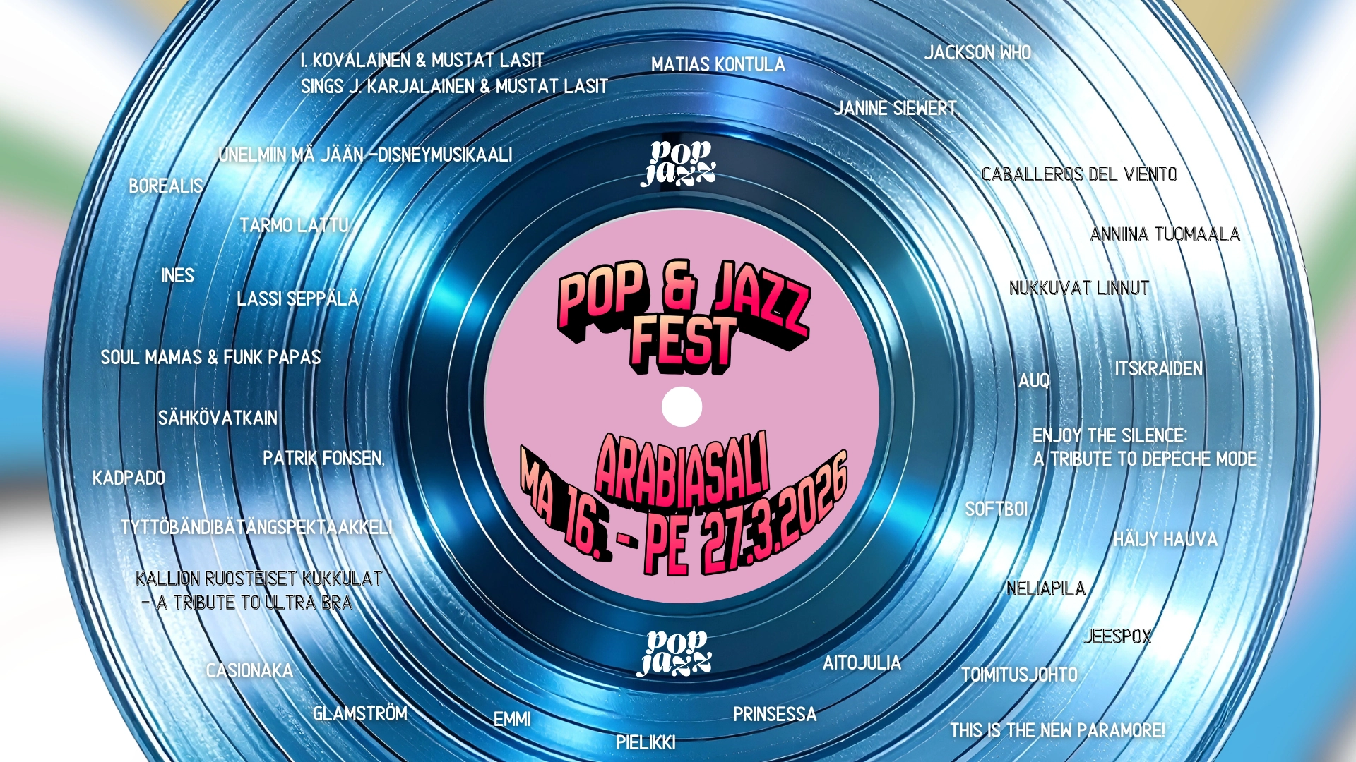 Pop 6 Jazz Fest, vinyyli kuvassa.