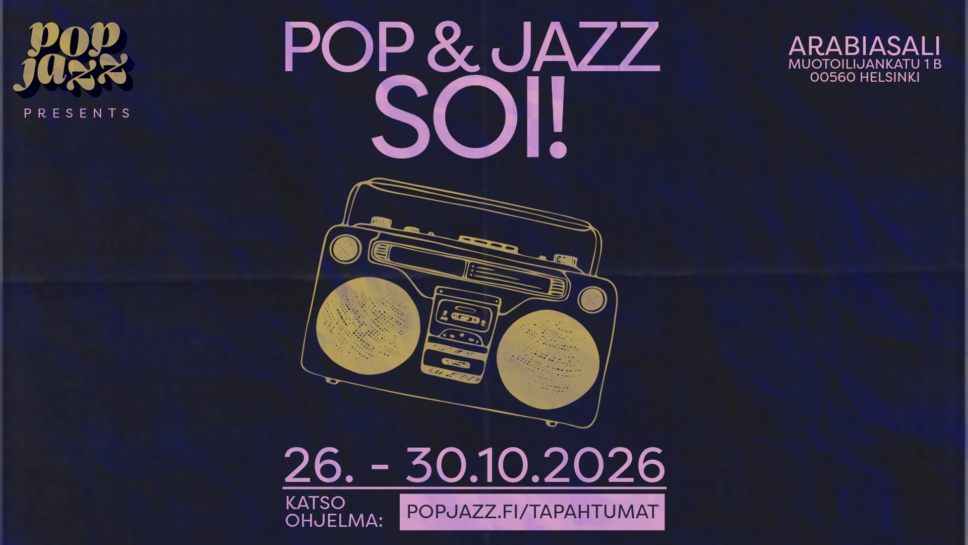 Pop Jazz Soi 2026 Vaaka