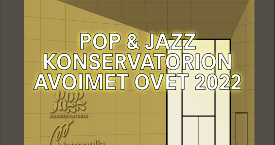 Avoimet ovet Pop & Jazz Konservatoriossa syksyllä 2022